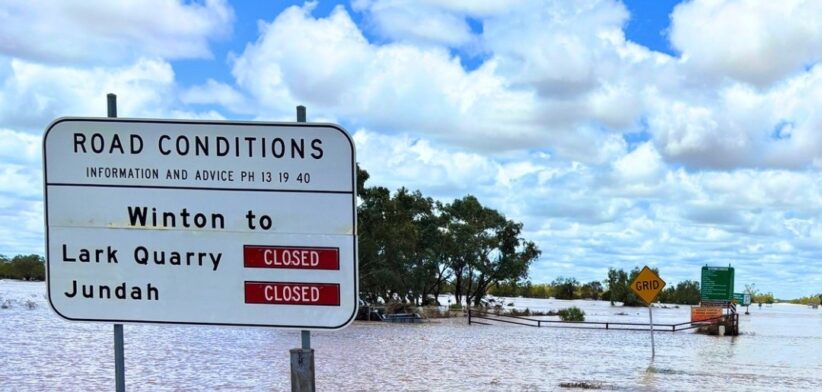 Flooding in Western Queensland - Newsreel