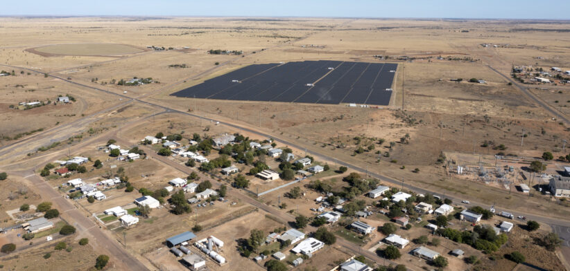 The town of Hughenden in western Queensland - Newsreel