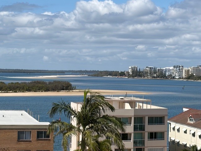 The northern end of Bribie Island at Caloundra - Newsreel