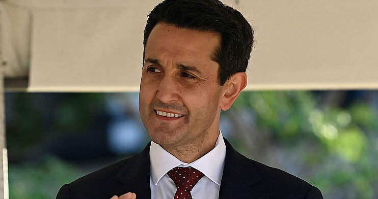 Queensland Premier David Crisafulli - Newsreel