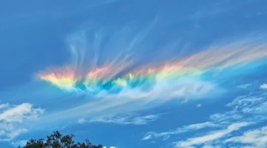 Rainbow cloud