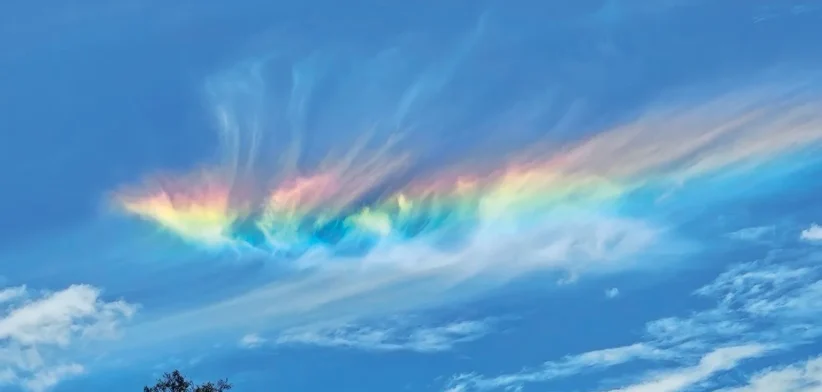 Rainbow cloud
