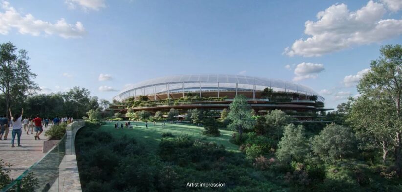 Victoria Park Stadium in Brisbane - Newsreel