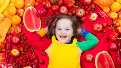 Healthy fruit and vegetable nutrition for kids