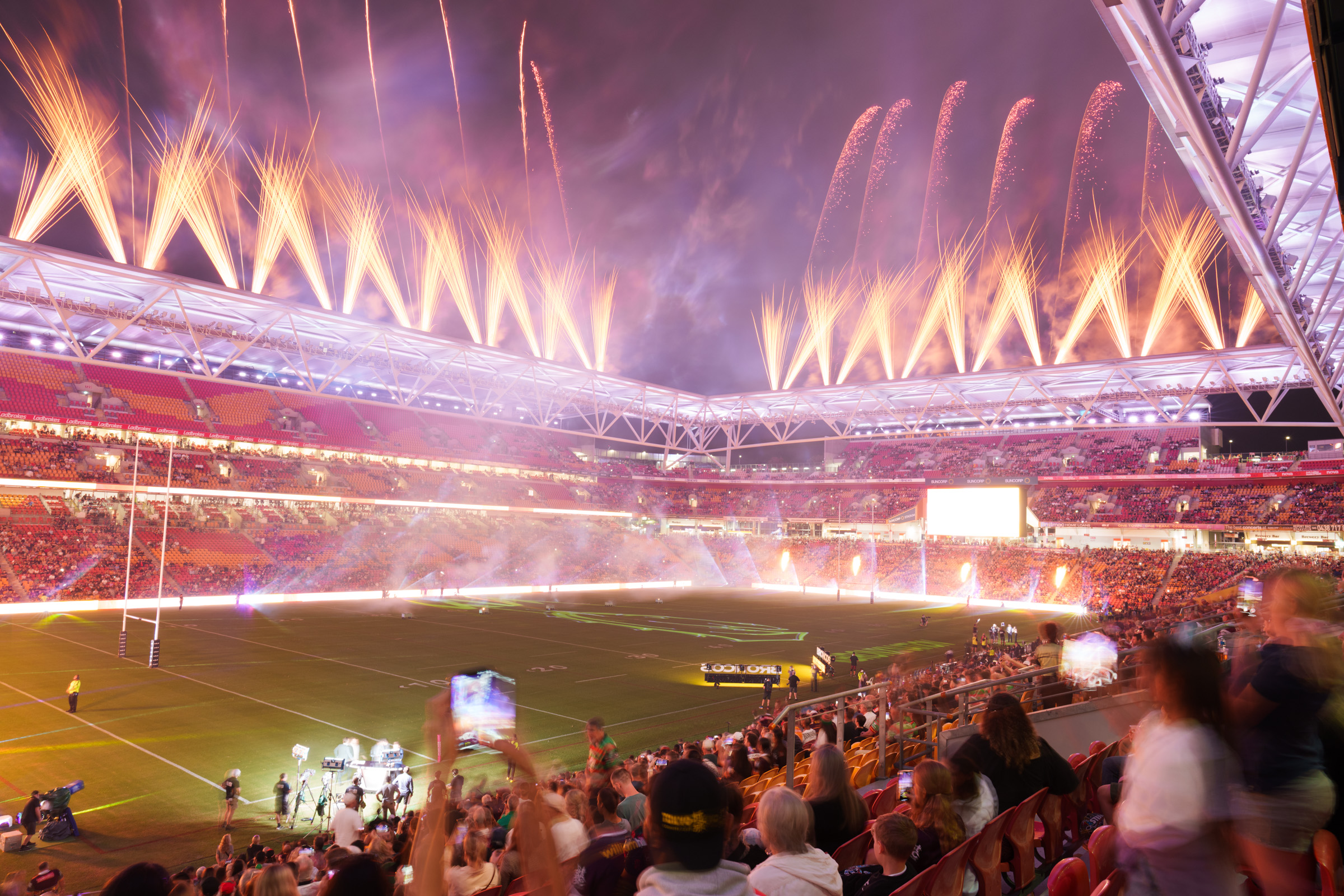 333947-crowd-cheering-during-pyrotechnics-display