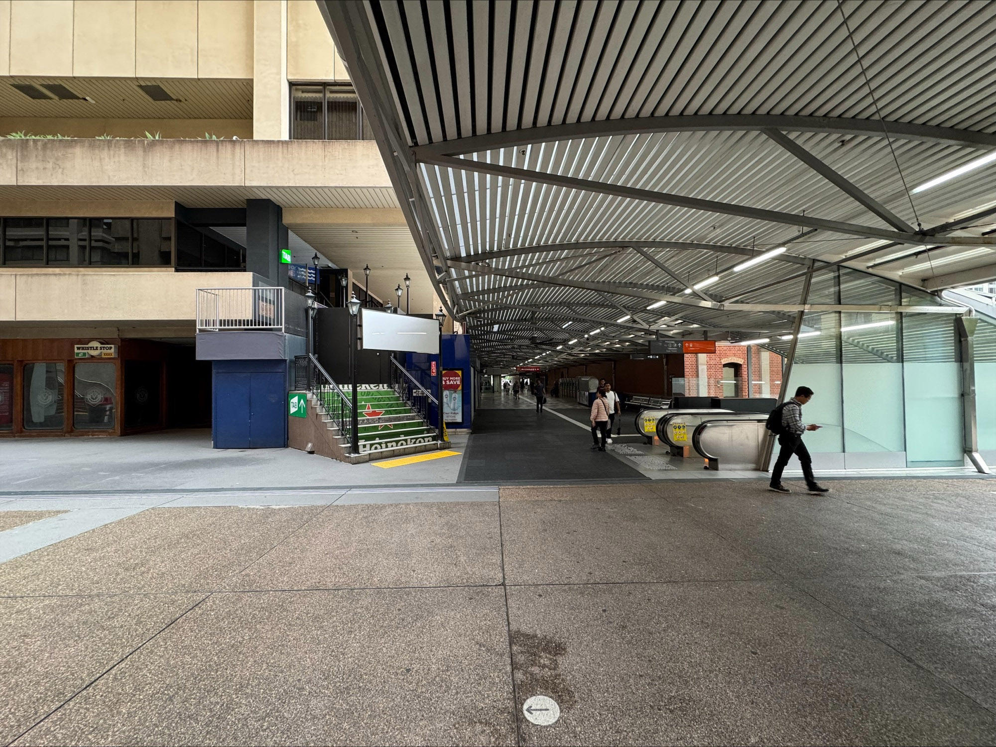 Existing view of Brisbane Central Station