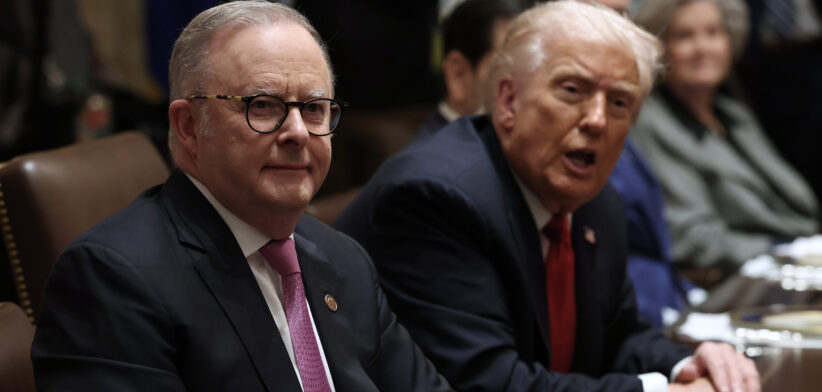 Visiting Australian Prime Minister Anthony Albanese Meets With Trump At The White House