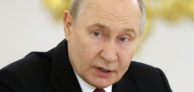 Russian President Vladimir Putin Hosts United Arab Emirates President Mohamed Bin Zayed Al Nahyan In Moscow