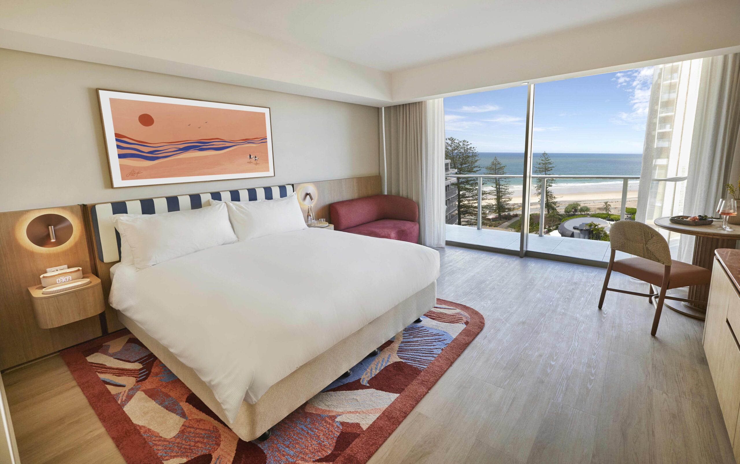 Ocean King Room, Avani Mooloolaba Beach Hotel - Newsreel