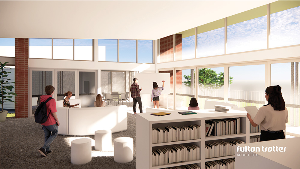 McAuley College library - Newsreel