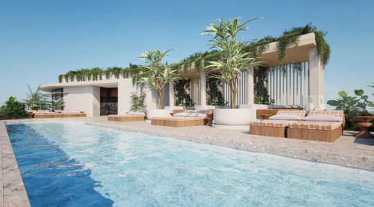 Rooftop pool, Avani Mooloolaba Beach Hotel - Newsreel