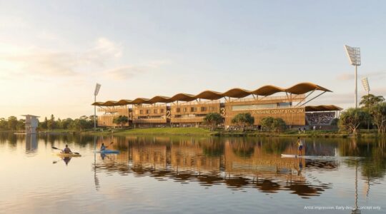 Architectus to design Sunshine Coast Stadium upgrade