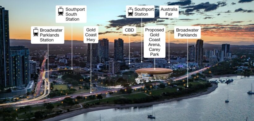 Gold Coast Arena - Newsreel