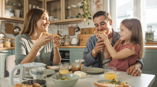 Family breakfast