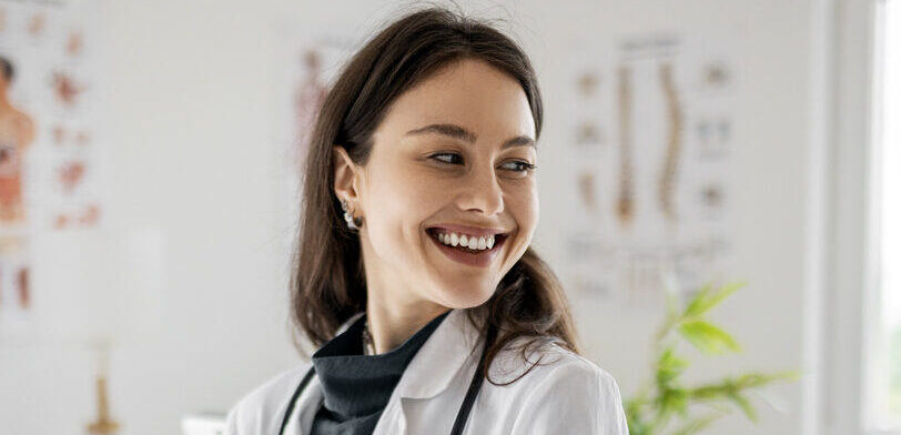 Professional Woman Physician Ready for Patient Consultation