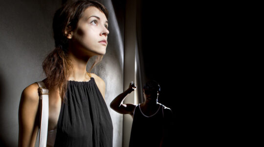 Woman In Danger at a Dark Alley