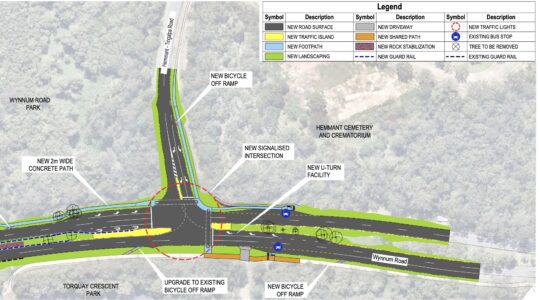 Major Brisbane artery road upgrade complete