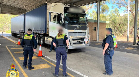 Border Force cracks down on illegal migrant truck drivers