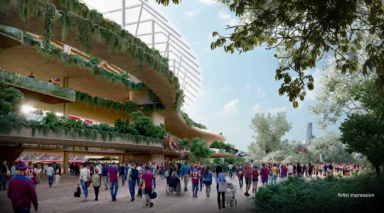 Brisbane Stadium - Newsreel