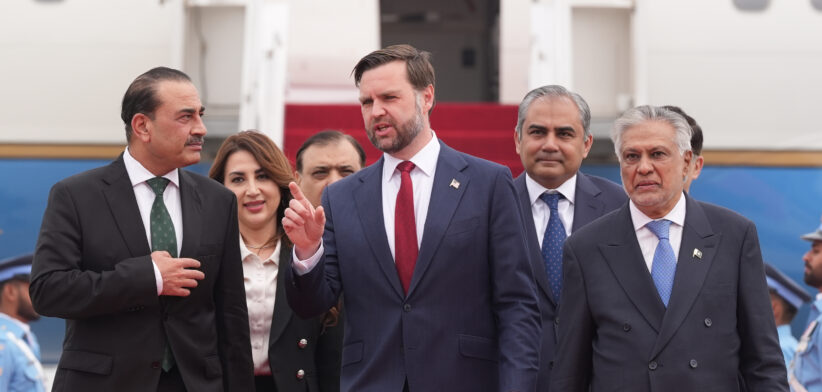 U.S. Vice President JD Vance Leads U.S. Delegation In Peace Talks With Iran In Pakistan
