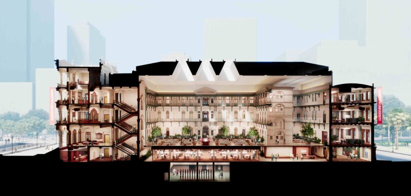 Griffith University Treasury Building - Newsreel.