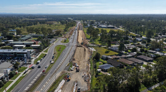 Mount Lindesay Highway widening completed