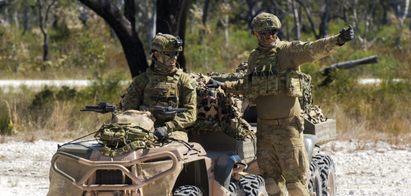Camp Kerr Regular Australian Army training camp, mobile C2 and logistics
