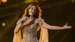 Delta Goodrem at Eurovision.