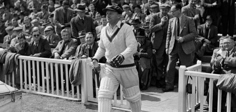 Bradman Walks Out