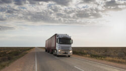 Transporting goods across Nullarbor Plain