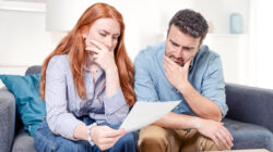 Couple managing the debt unable to pay out loans