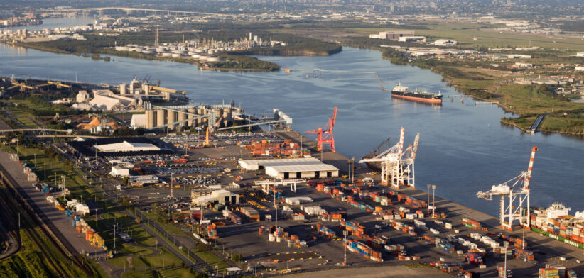 Port of Brisbane Aerial View