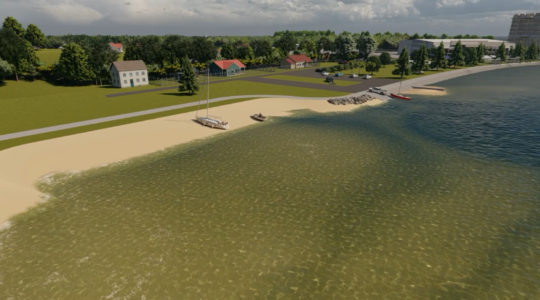 Woody Point beach - Newsreel