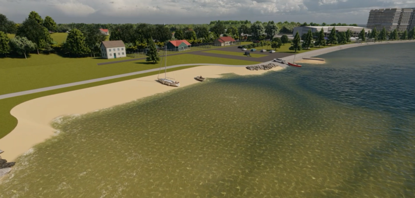 Woody Point beach - Newsreel