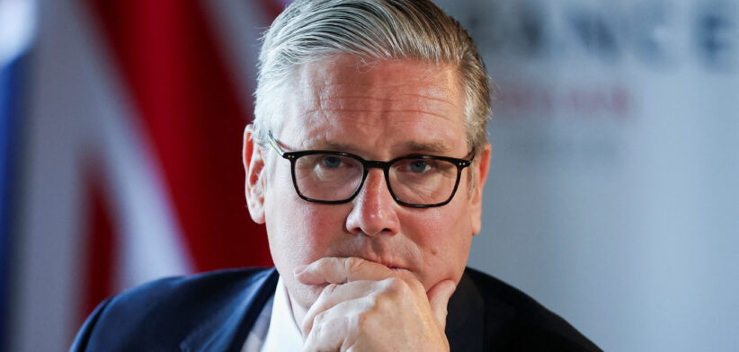 British Prime Minister Keir Starmer Attends G7 In Evian, France