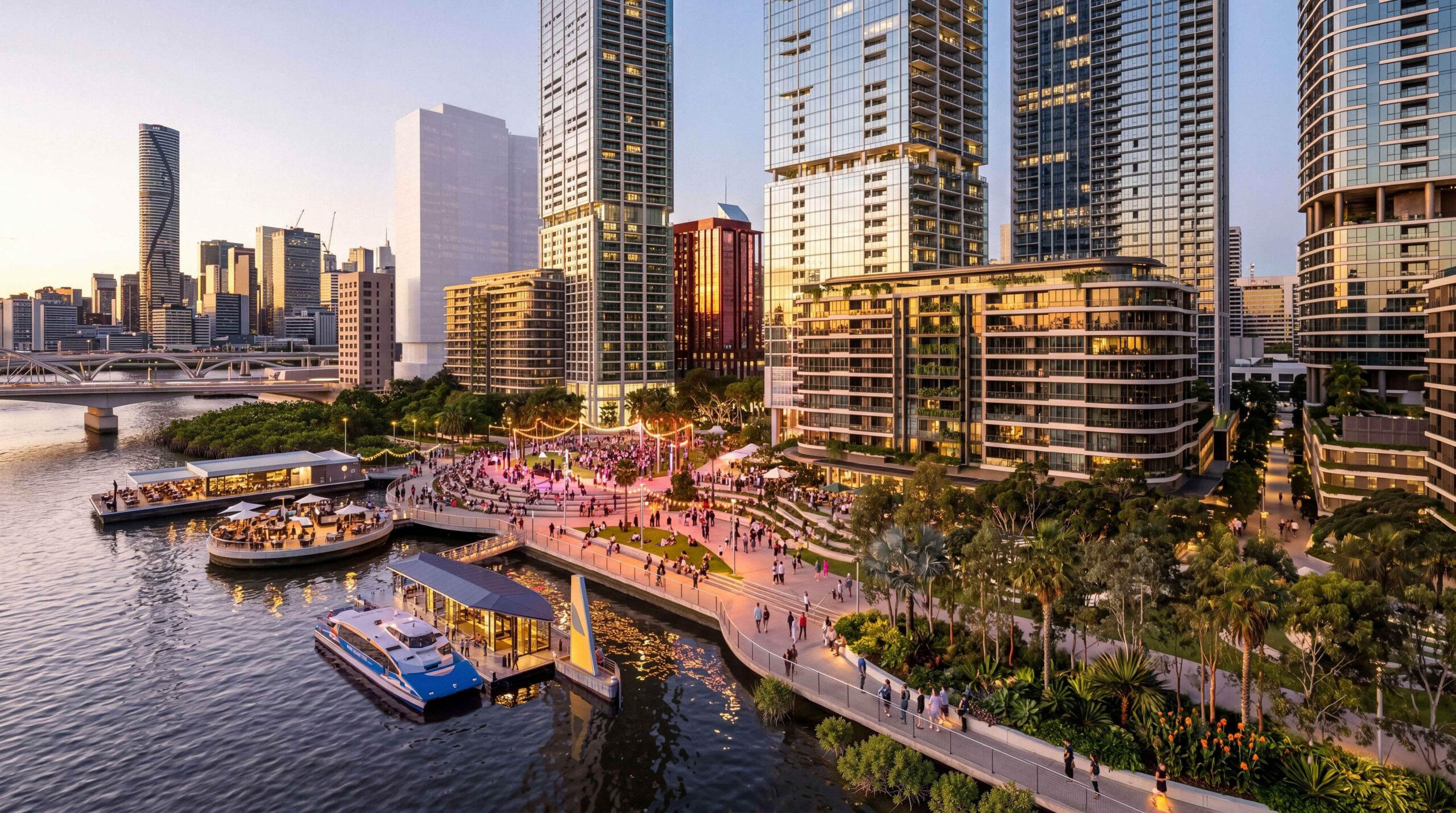 Lendlease South Brisbane - Newsreel