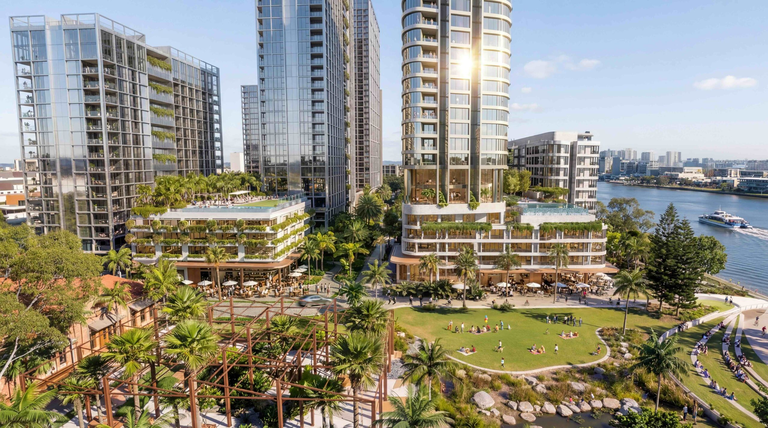 South Brisbane Lendlease - Newsreel