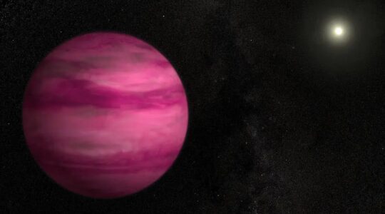 NASA pink planet
