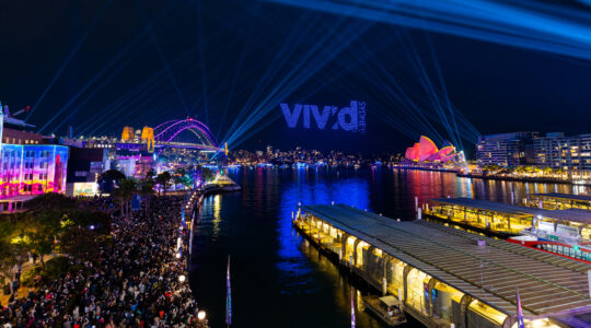 Vivid Sydney drone show