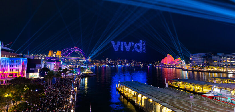 Vivid Sydney drone show
