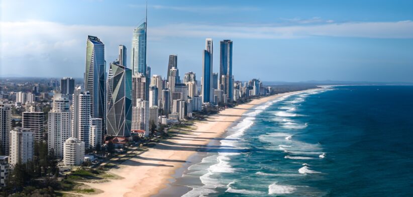 Gold Coast beaches - Newsreel