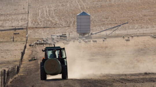 A Tractor on a dry Australian Farm