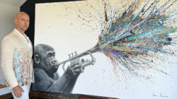 Ashvin Harrison with Echoes of Evolution for Art Basel Week Miami 2025 at The Wall Art Gallery copy