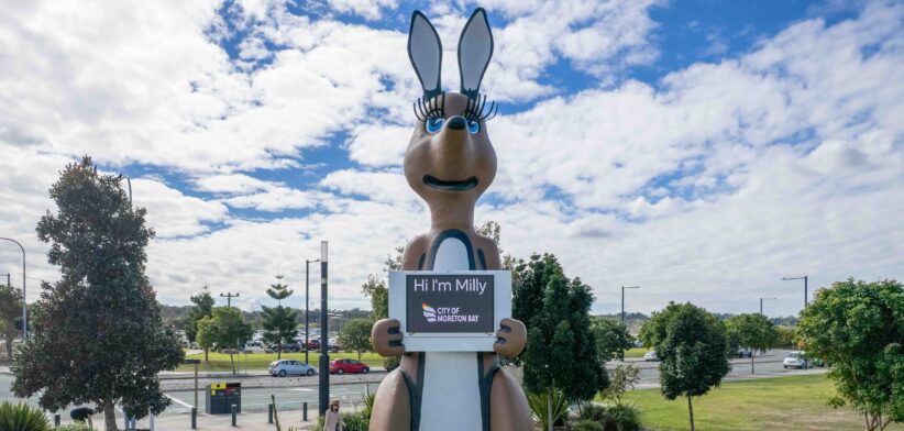 Milly kangaroo - Newsreel