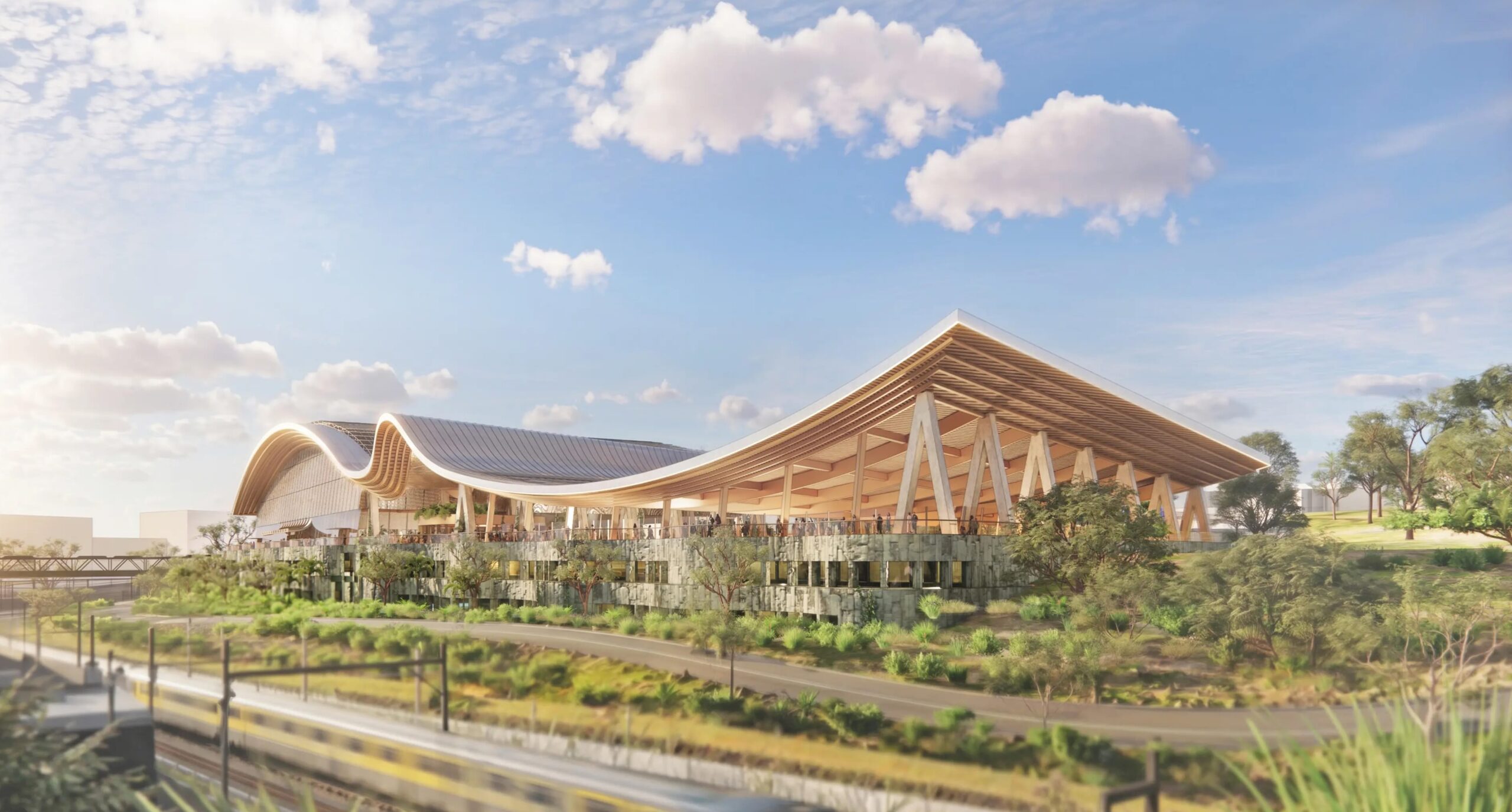 National Aquatic Centre - Newsreel
