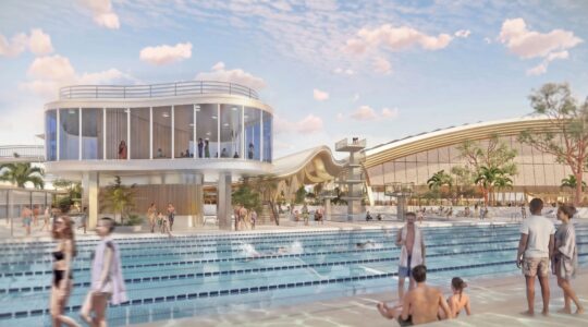 National Aquatic Centre - Newsreel