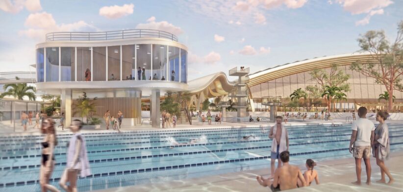 National Aquatic Centre - Newsreel