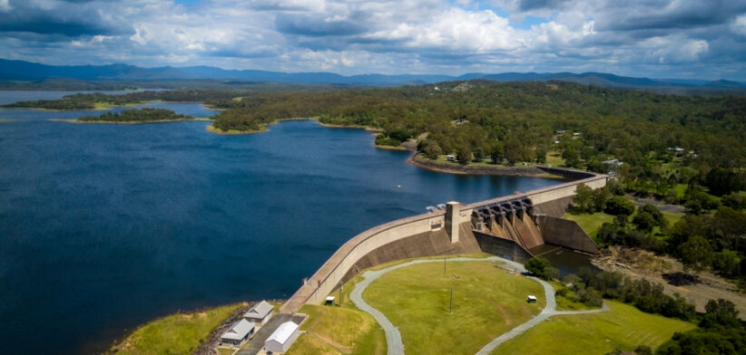 North Pine Dam - Newsreel
