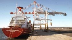 Port of Brisbane – FI CONTAINER TEMRINAL-1st CONTAINER SHIP_August 1981