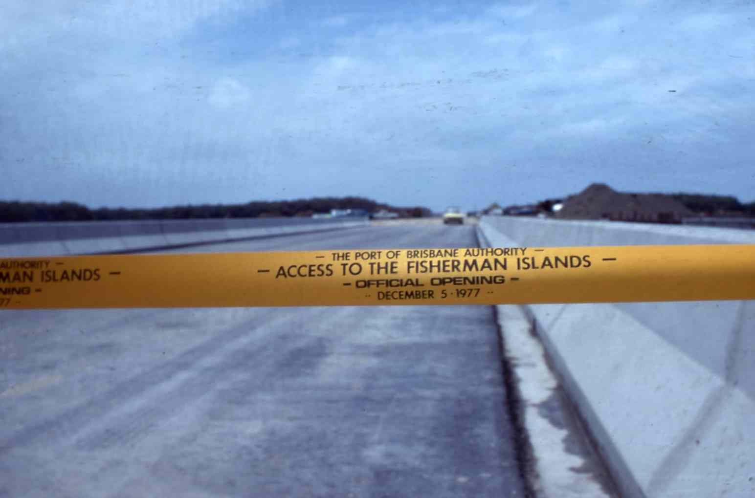Port of Brisbane - Official opening 1977